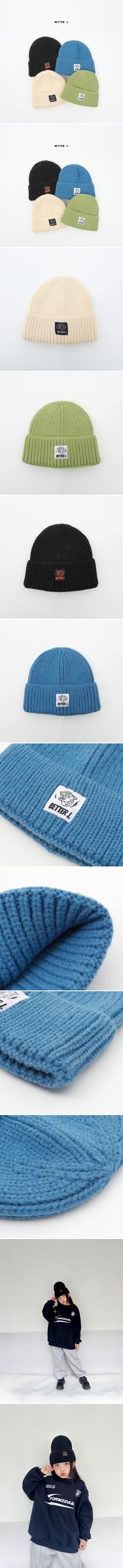 Better j - Korean Children Fashion - #childofig - Patch Beanie