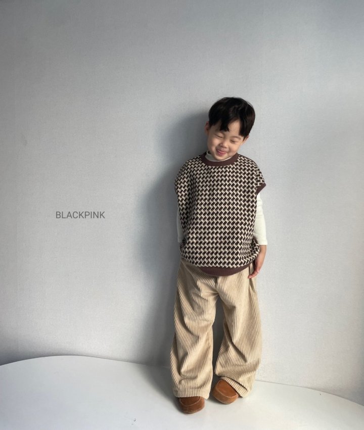 Black Pink - Korean Children Fashion - #childrensboutique - Venezia Fleece Vest - 9