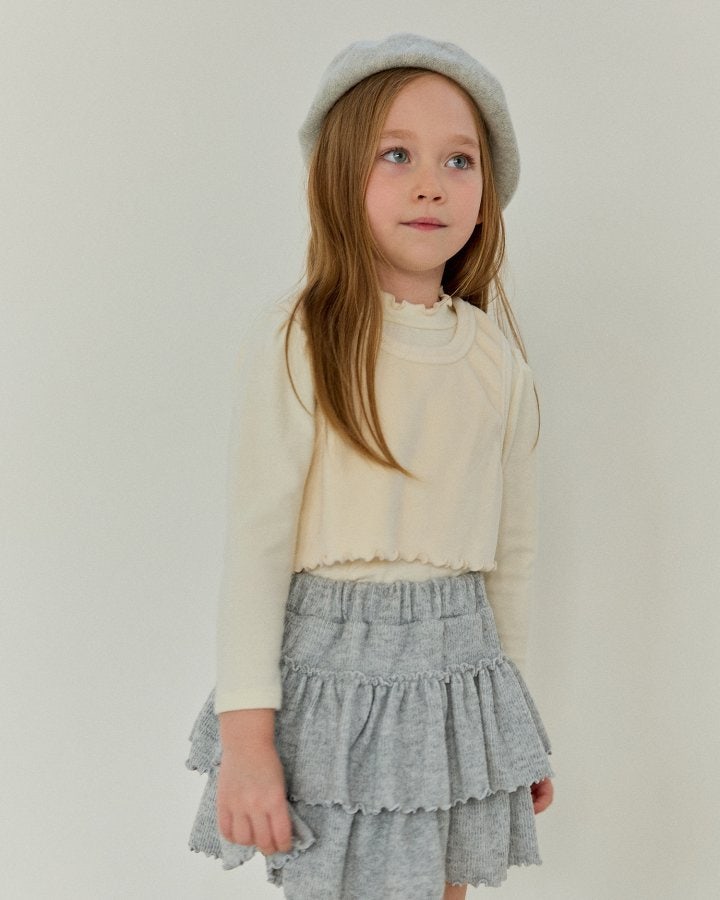Bonaloi - Korean Children Fashion - #childrensboutique - Cozy Wave Turtleneck Tee - 9