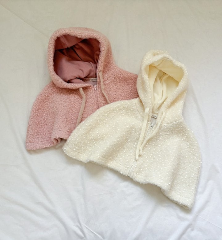 Bonaloi - Korean Children Fashion - #kidsstore - Bubble Hood Cape