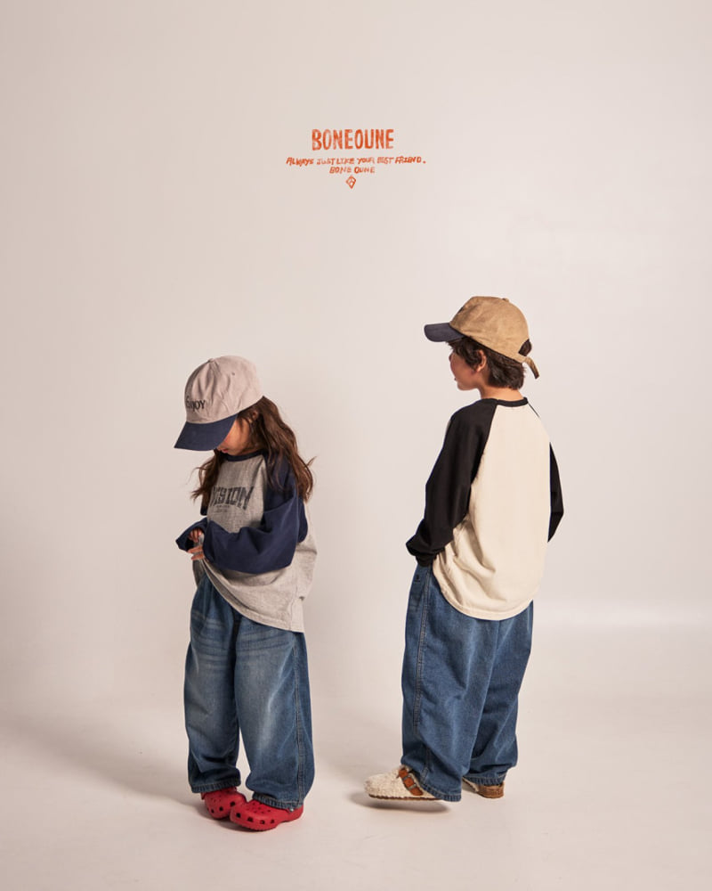 Boneoune - Korean Children Fashion - #childrensboutique - Vision Ragran Tee - 9