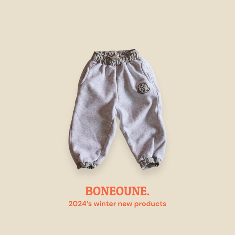 Boneoune - Korean Children Fashion - #fashionkids - String Jogger Pants - 2