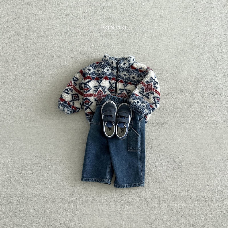 Bonito - Korean Baby Fashion - #babyclothing - Inca Dumble Zip-up Jacket - 6