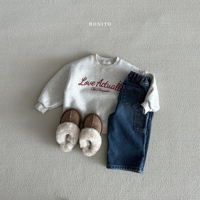 Bonito - Korean Baby Fashion - #babylifestyle - Love Actually Sweatshirts - 9