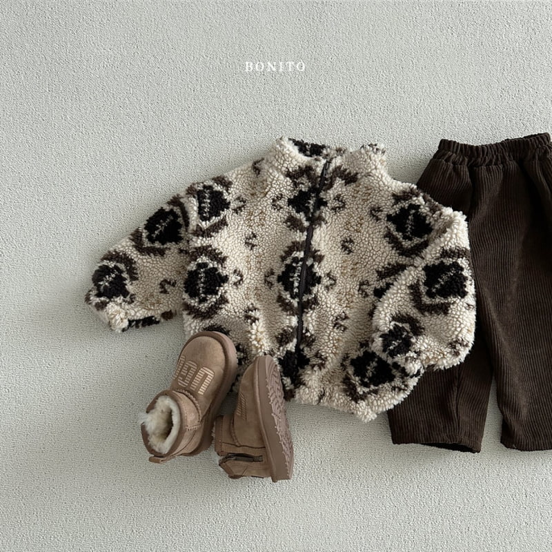 Bonito - Korean Baby Fashion - #babyoninstagram - Inca Dumble Zip-up Jacket - 11