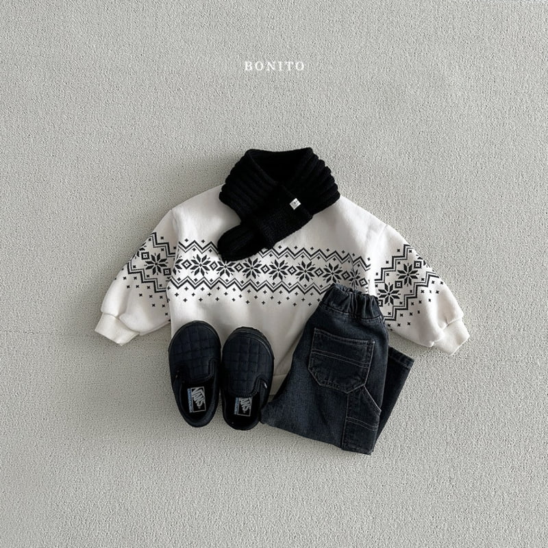 Bonito - Korean Baby Fashion - #babyoutfit - Knit Ring Muffler - 7