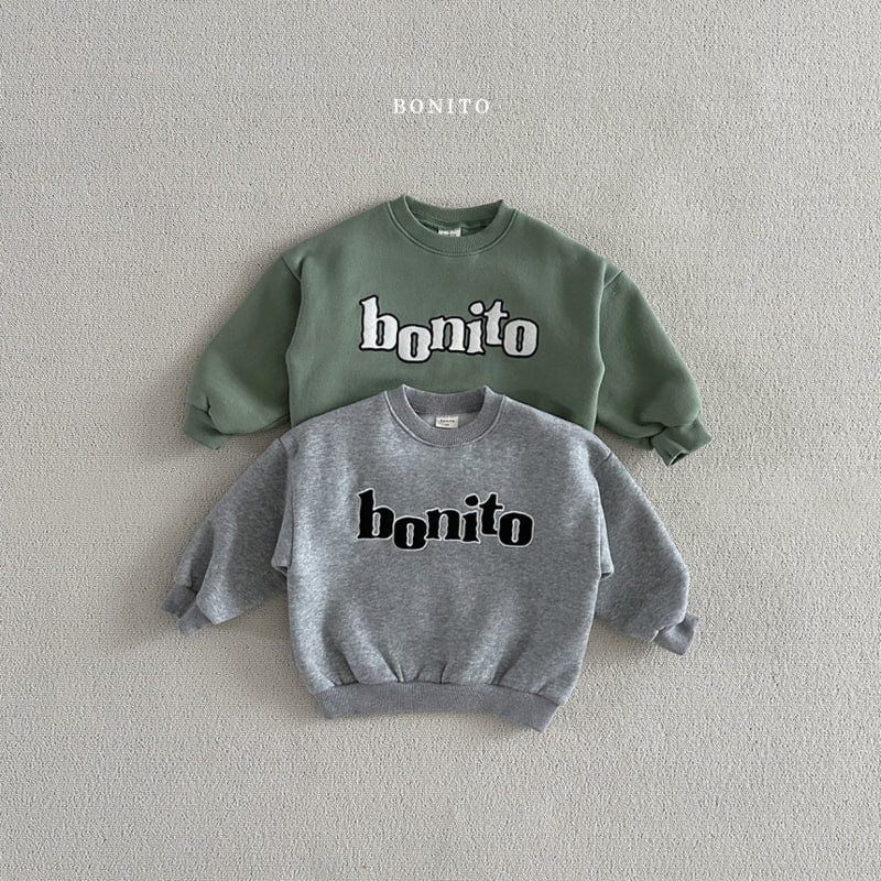 Bonito - Korean Children Fashion - #Kfashion4kids - Wave Bonito Sweatshirts With Mom - 3