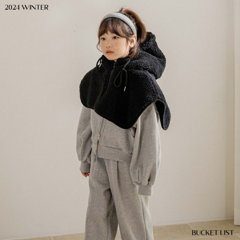 Bucket List - Korean Children Fashion - #designkidswear - Dumble Hood Poncho - 9