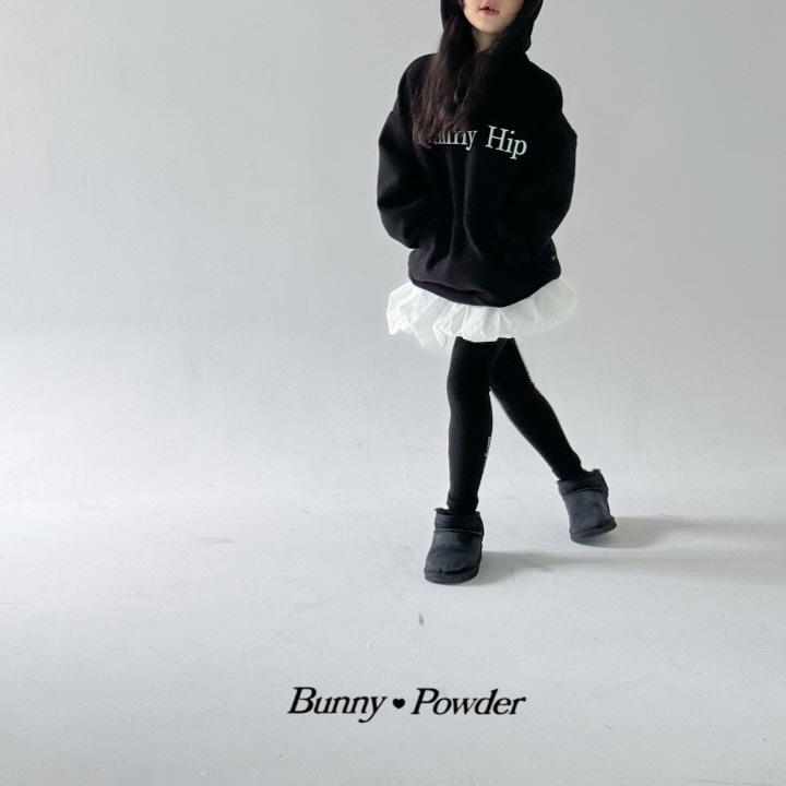 Bunny Powder - Korean Children Fashion - #childofig - Bunny Hip Hoodie - 4