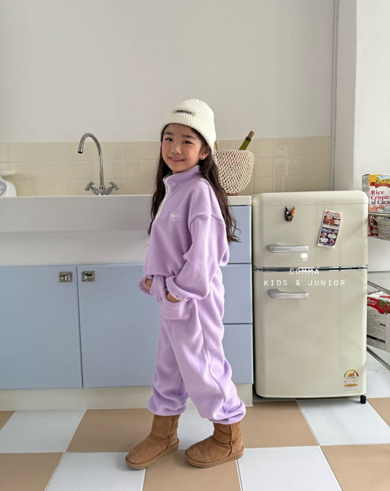 Comma - Korean Children Fashion - #discoveringself - Soft Half Zip-up Anorak - 7