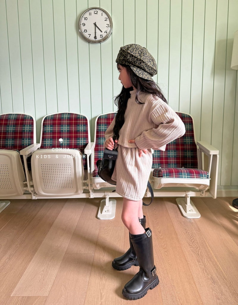 Comma - Korean Children Fashion - #discoveringself - Knit Skirt - 2