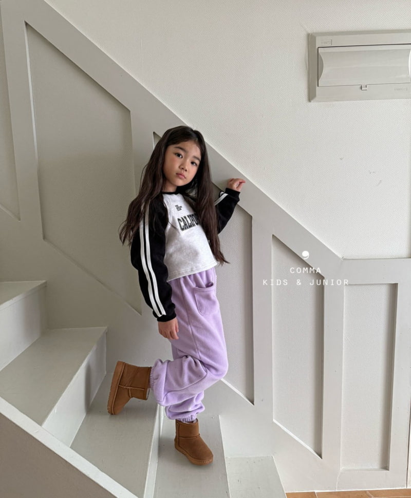 Comma - Korean Children Fashion - #kidsstore - Fleece Jogger Pants - 6