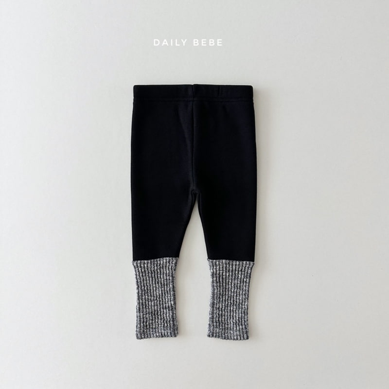 Daily Bebe - Korean Children Fashion - #childofig - Mink Warm Leggings - 7