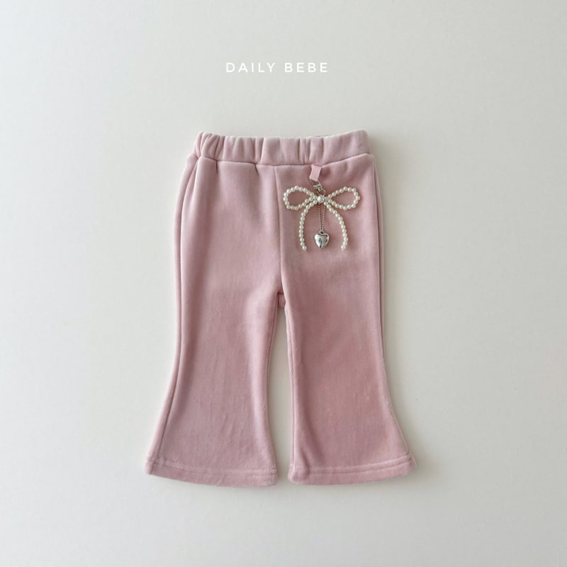 Daily Bebe - Korean Children Fashion - #childofig - Keyring Bootcut Pants - 6
