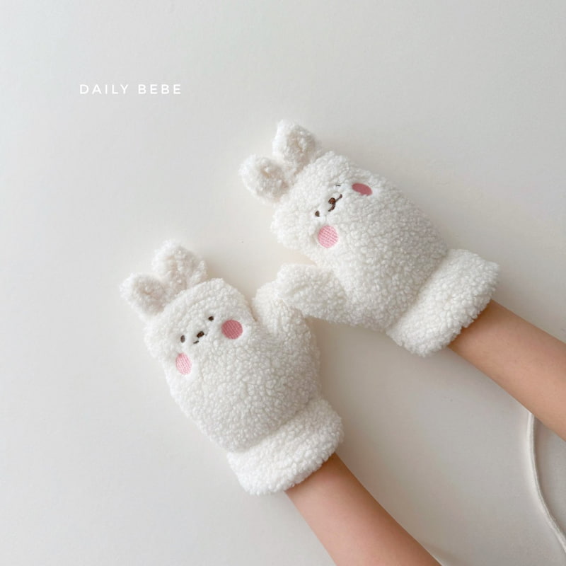 Daily Bebe - Korean Children Fashion - #fashionkids - Gloves & Muffler Set - 6