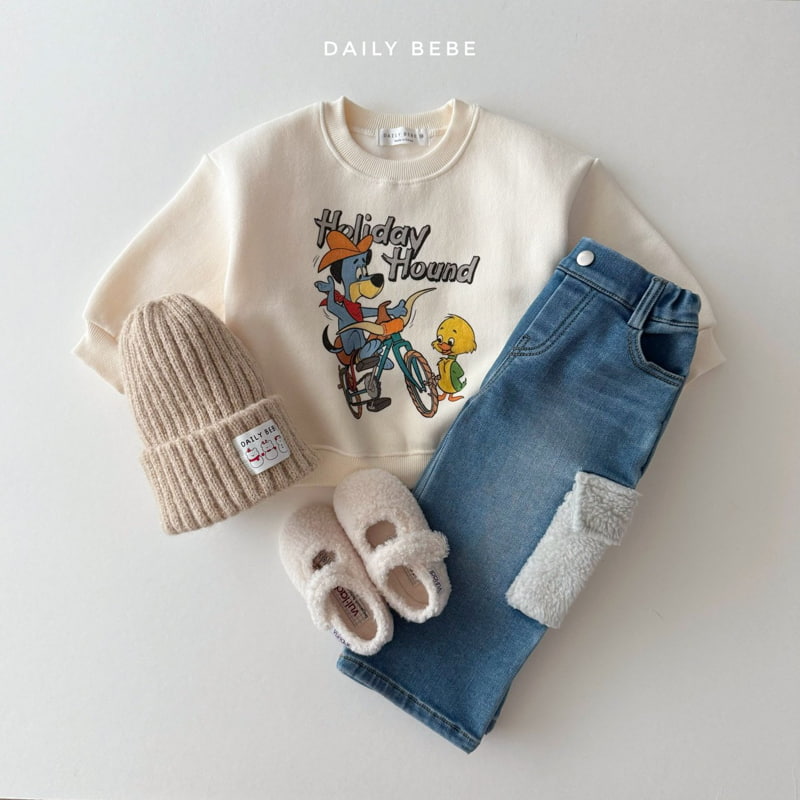 Daily Bebe - Korean Children Fashion - #kidsstore - Holiday Sweatshirts - 10