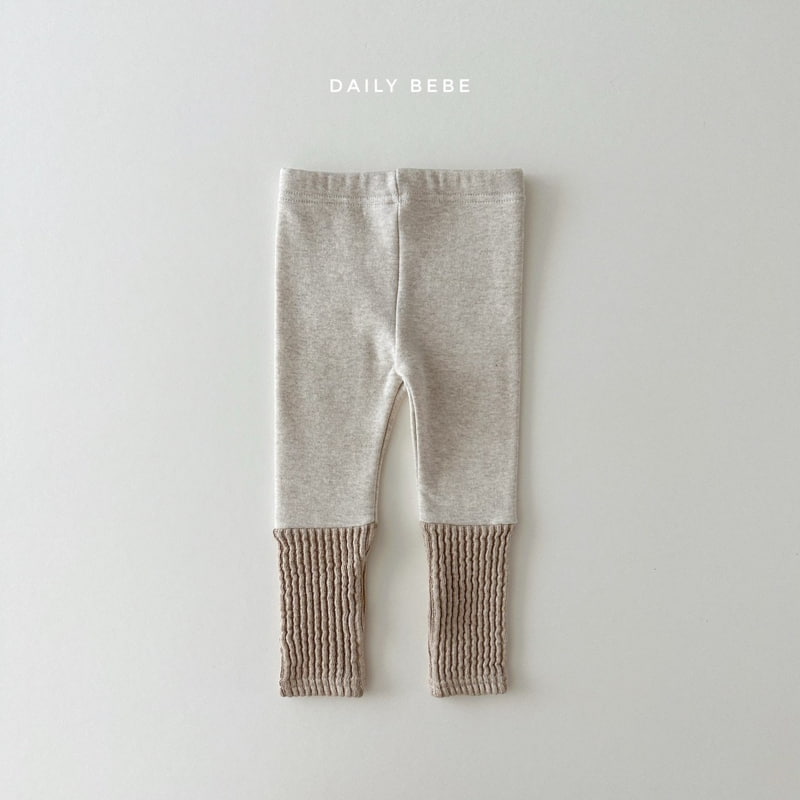 Daily Bebe - Korean Children Fashion - #toddlerclothing - Mink Warm Leggings - 5