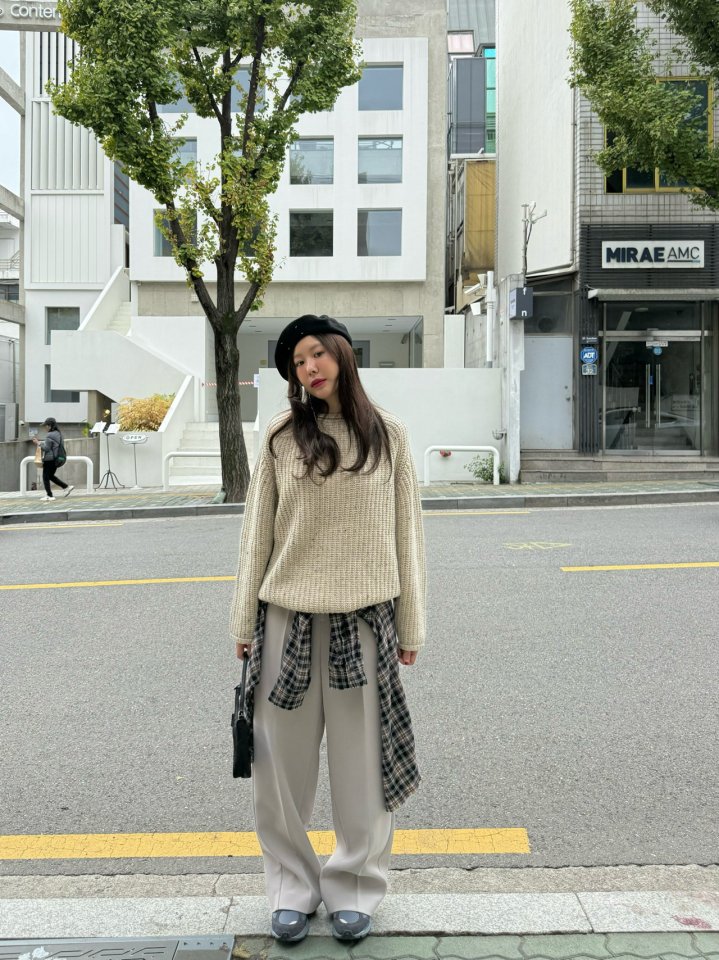Dailyjud - Korean Women Fashion - #momslook - Lindra Knit Pullover - 9