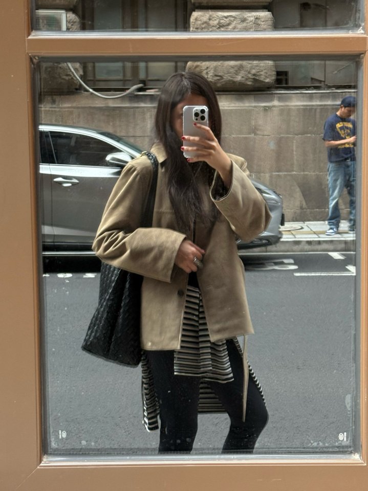 Dailyjud - Korean Women Fashion - #momslook - Real Leather Suede Bannet Jacket - 5
