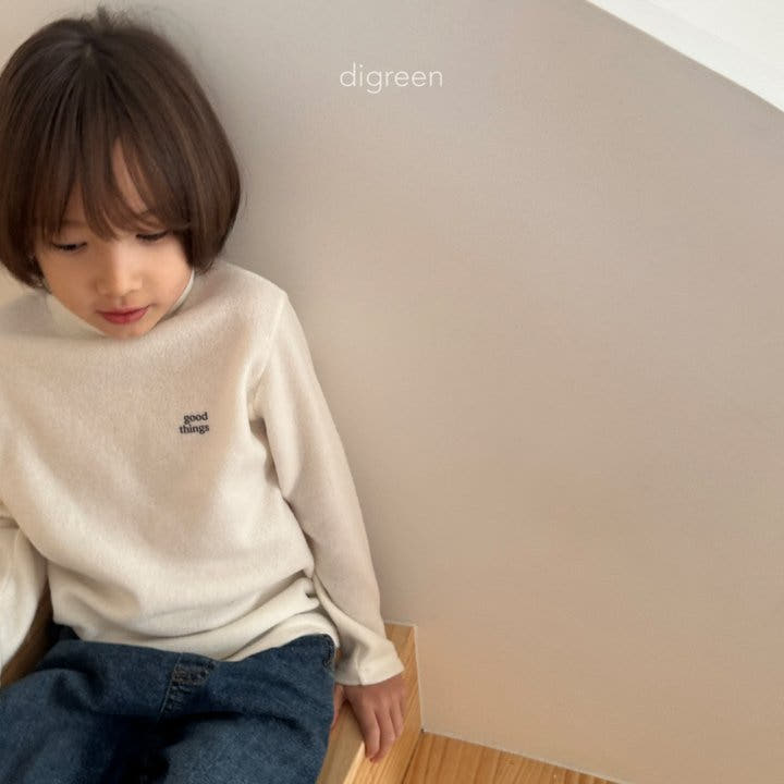 Digreen - Korean Children Fashion - #fashionkids - Things Turtleneck Tee - 2