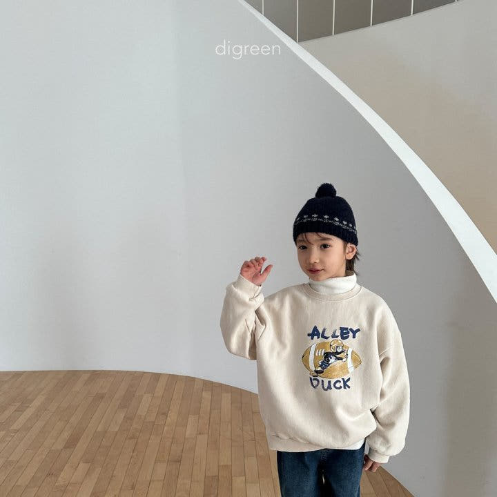 Digreen - Korean Children Fashion - #minifashionista - Rugby Ball Sweatshirts - 6