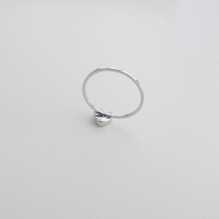 Eeiitt - Korean Women Fashion - #restrostyle - Petit Heart Ring - 7