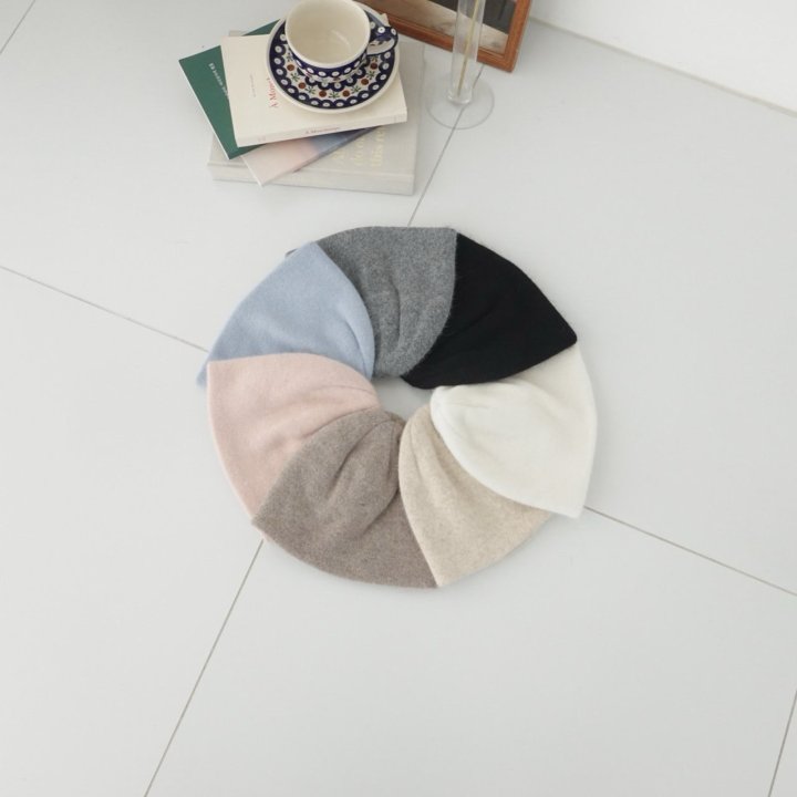 Eeiitt - Korean Women Fashion - #romanticstyle - Pastel Angora Beanie - 2