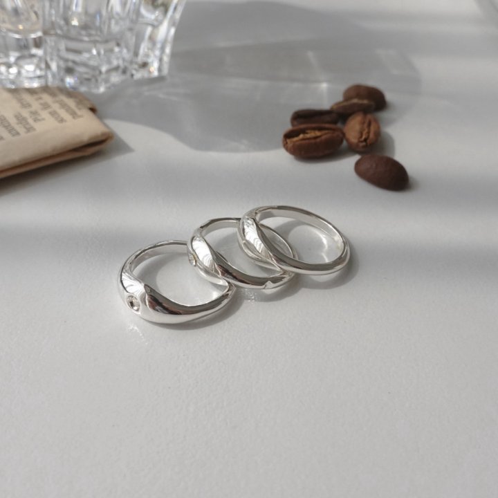 Eeiitt - Korean Women Fashion - #thelittlethings - Triple Point Ring - 3