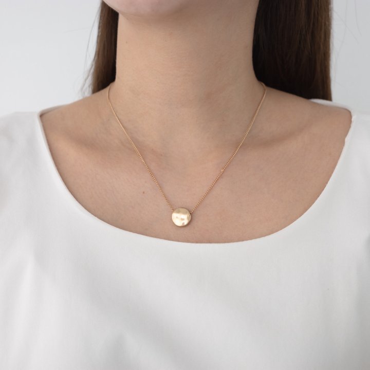 Eeiitt - Korean Women Fashion - #womensfashion - Circle Orb Necklace - 6