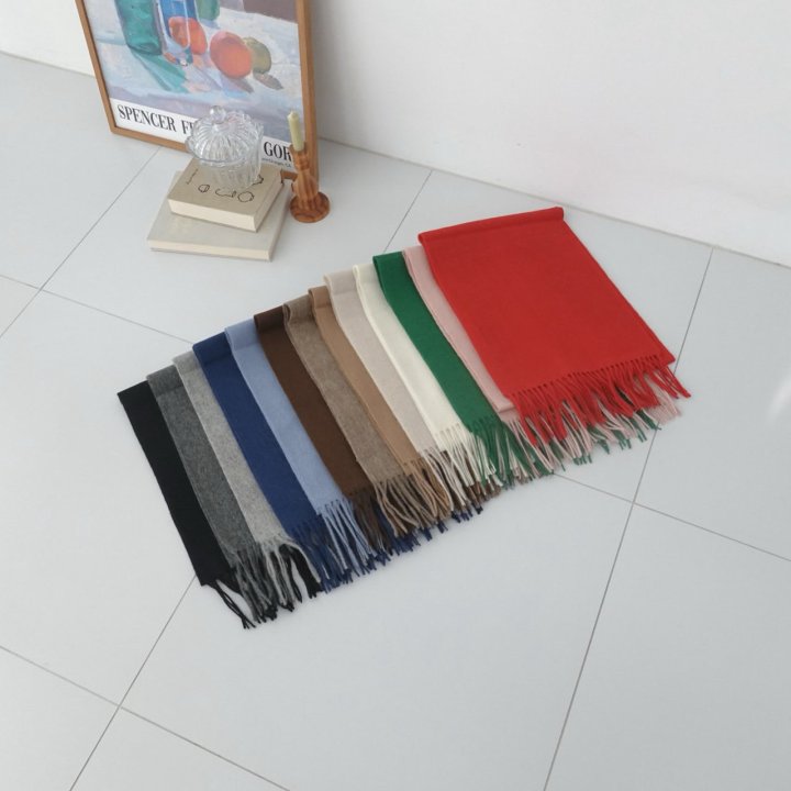 Eeiitt - Korean Women Fashion - #womensfashion - Wool 100 Muffler - 9
