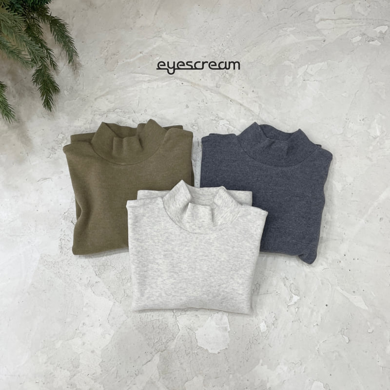 Eyescream - Korean Children Fashion - #fashionkids - Andrew Loose Fit Turtleneck Tee