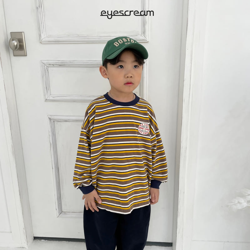 Eyescream - Korean Children Fashion - #magicofchildhood - Give Me Stripe Tee with Mom - 9