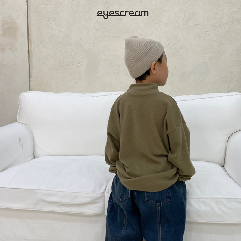 Eyescream - Korean Children Fashion - #stylishchildhood - Andrew Loose Fit Turtleneck Tee - 12