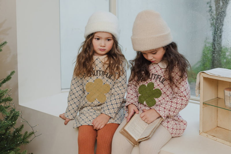 Flo - Korean Children Fashion - #kidsshorts - Flat Collar Mini One-piece - 8