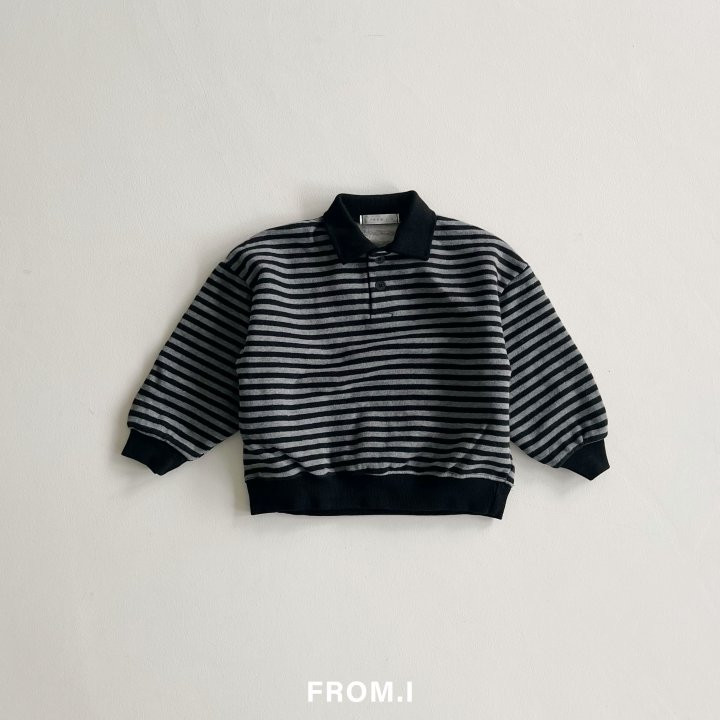 From I - Korean Children Fashion - #kidzfashiontrend - Collar Sweatshirts - 4