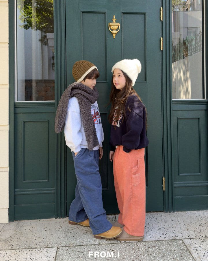 From I - Korean Children Fashion - #discoveringself - Carpenter Corduroy Pants - 10