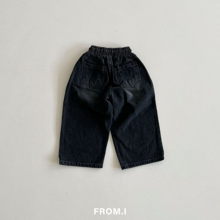 From I - Korean Children Fashion - #discoveringself - String Denim Pants - 7