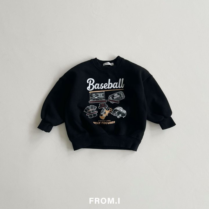 From I - Korean Children Fashion - #Kfashion4kids - Baseball Sweatshirt - 4