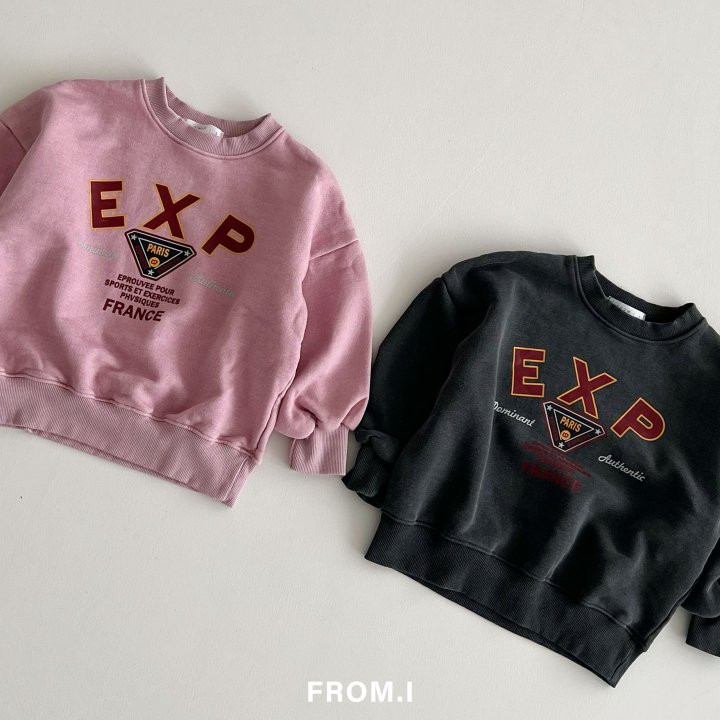 From I - Korean Children Fashion - #magicofchildhood - EXP Sweatshirts - 2
