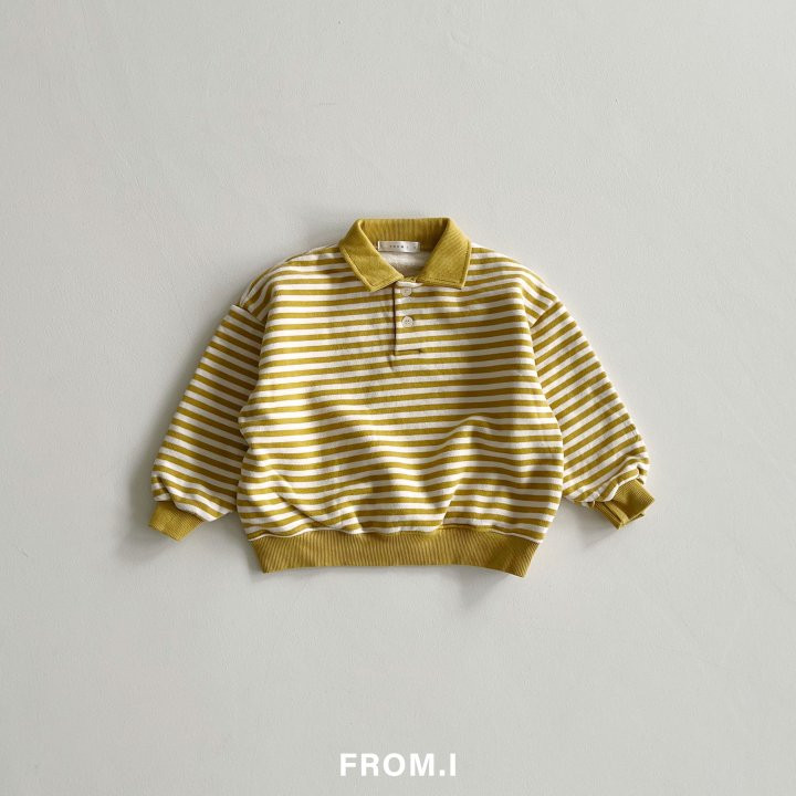 From I - Korean Children Fashion - #minifashionista - Collar Sweatshirts - 7