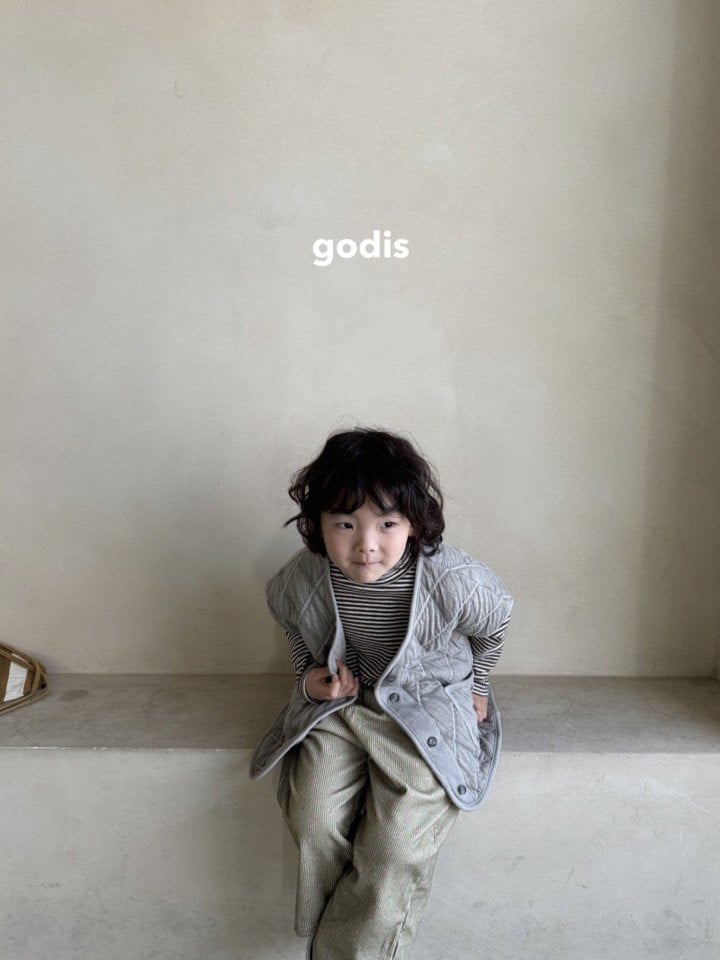 Godis - Korean Children Fashion - #kidzfashiontrend - Vintage Corduroy Pants - 4