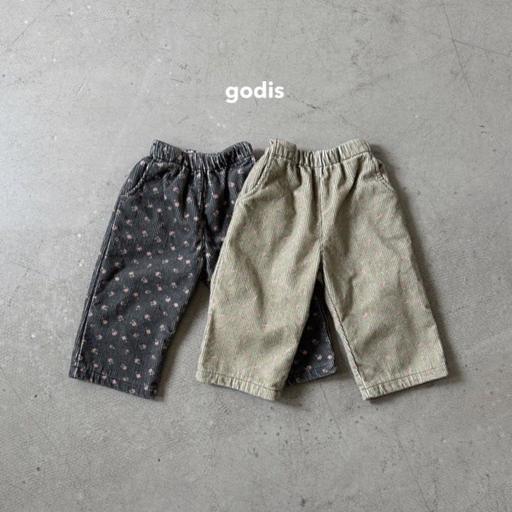 Godis - Korean Children Fashion - #kidsstore - Vintage Corduroy Pants - 2