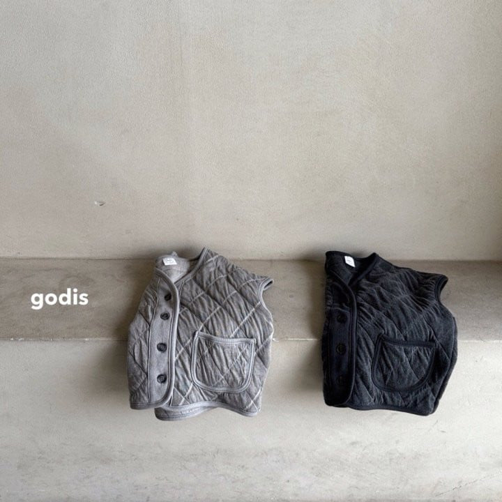 Godis - Korean Children Fashion - #kidsstore - Quilting Vest