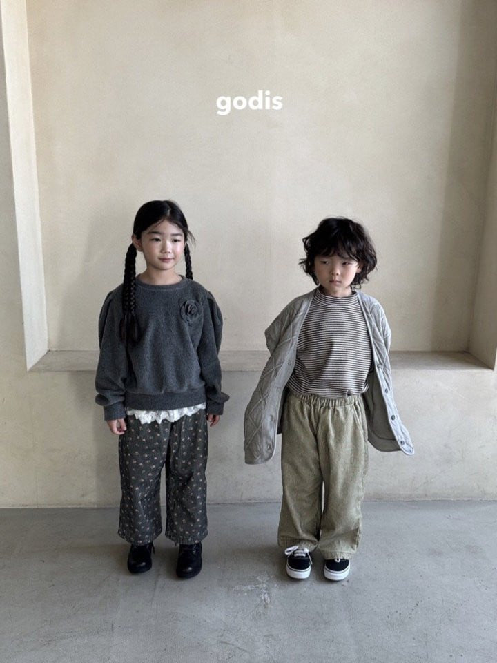 Godis - Korean Children Fashion - #littlefashionista - Vintage Corduroy Pants - 5