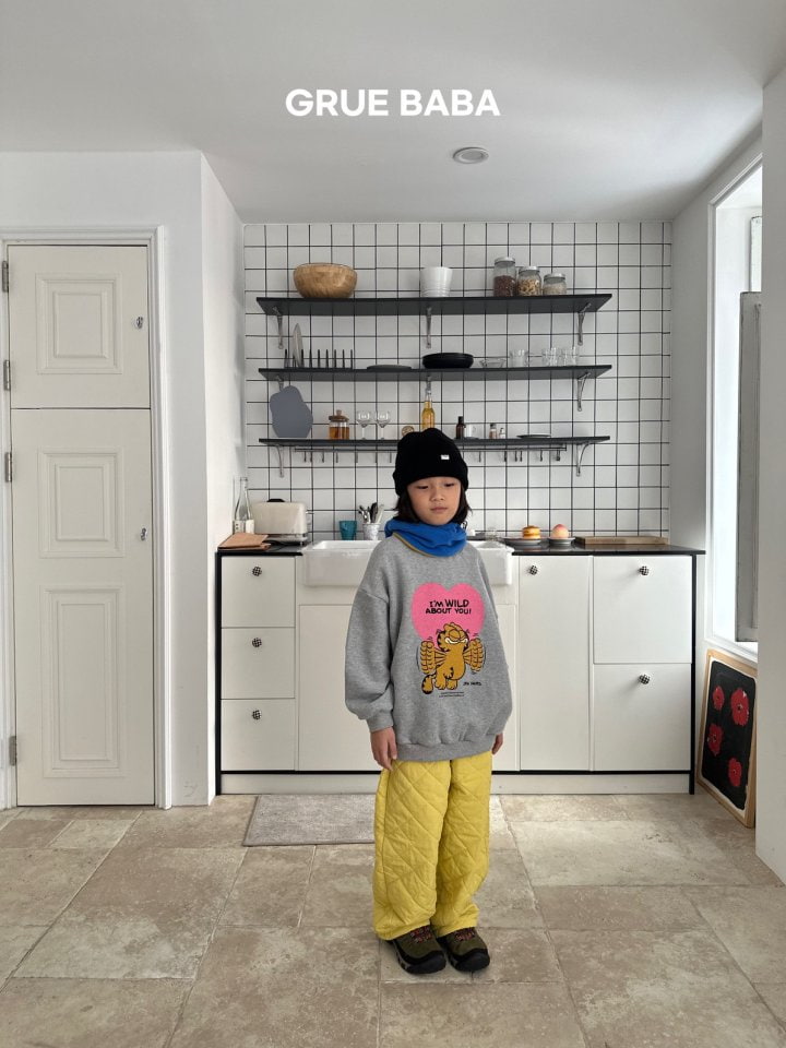 Grue Baba - Korean Children Fashion - #prettylittlegirls - Heart Sweatshirt - 2
