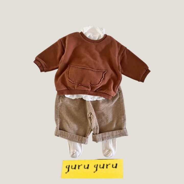 Guru Guru - Korean Baby Fashion - #babyoninstagram - Emong Sweatshirt - 5