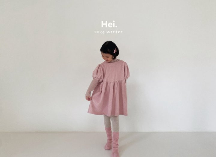 Hei - Korean Baby Fashion - #babyboutiqueclothing - Ribbon One-piece - 4