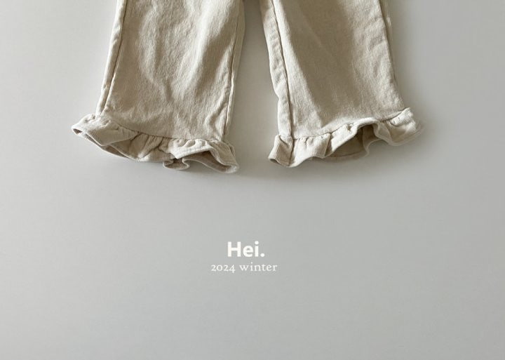 Hei - Korean Baby Fashion - #babyoutfit - Frill Pants - 11