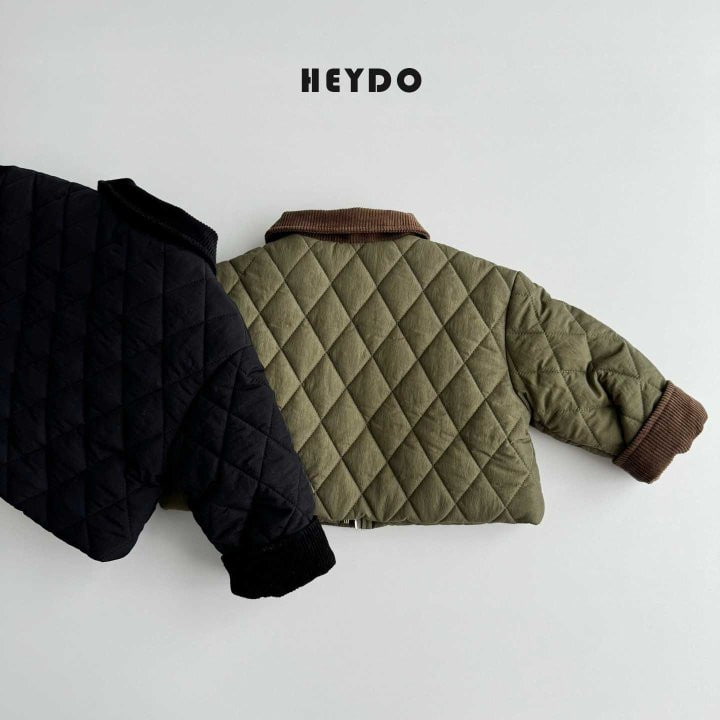 Heydo - Korean Children Fashion - #childofig - Ralph Quilted Jacket - 3