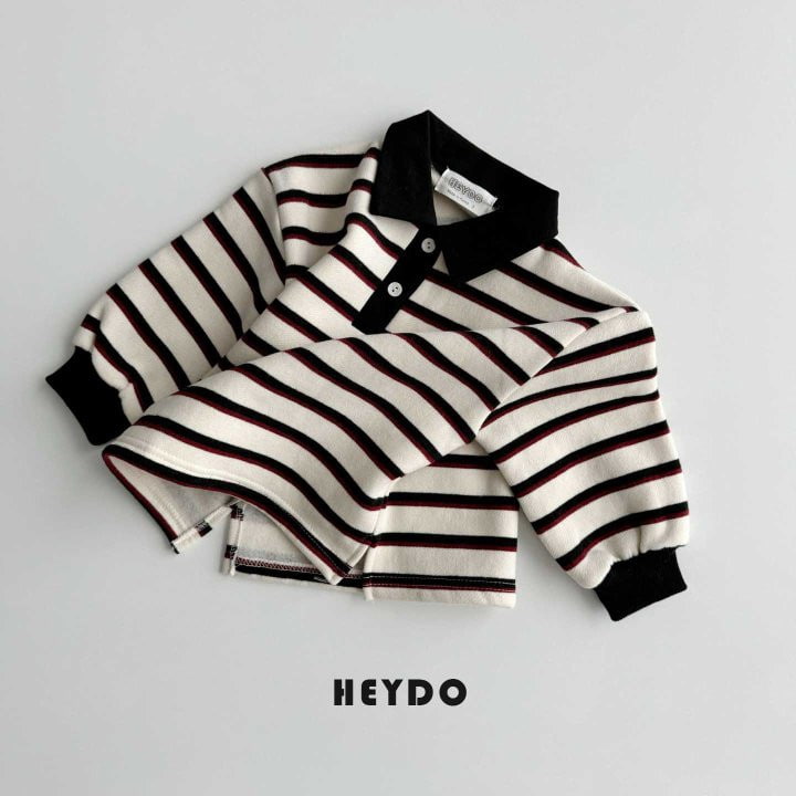 Heydo - Korean Children Fashion - #discoveringself - Multi Collar Tee - 9